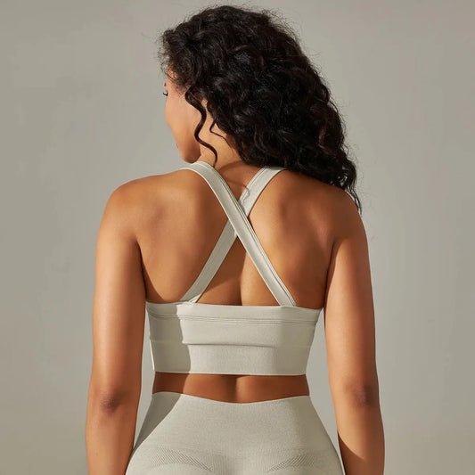 Brassière Femme blanche - ZenFit - Getractive