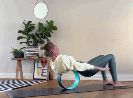 Roulement du dos avec Roue de yoga - BackBalance - Getractive
