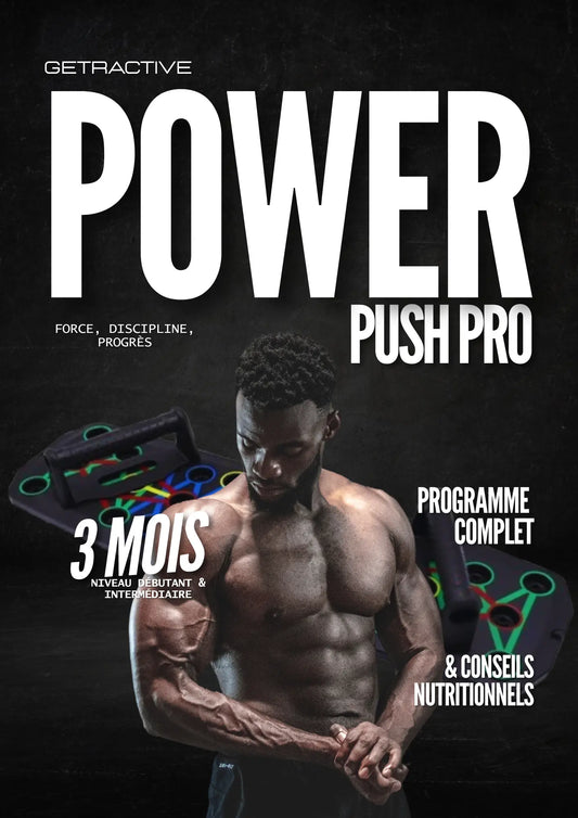 Programme planche à pompes - PowerPush Pro - Getractive