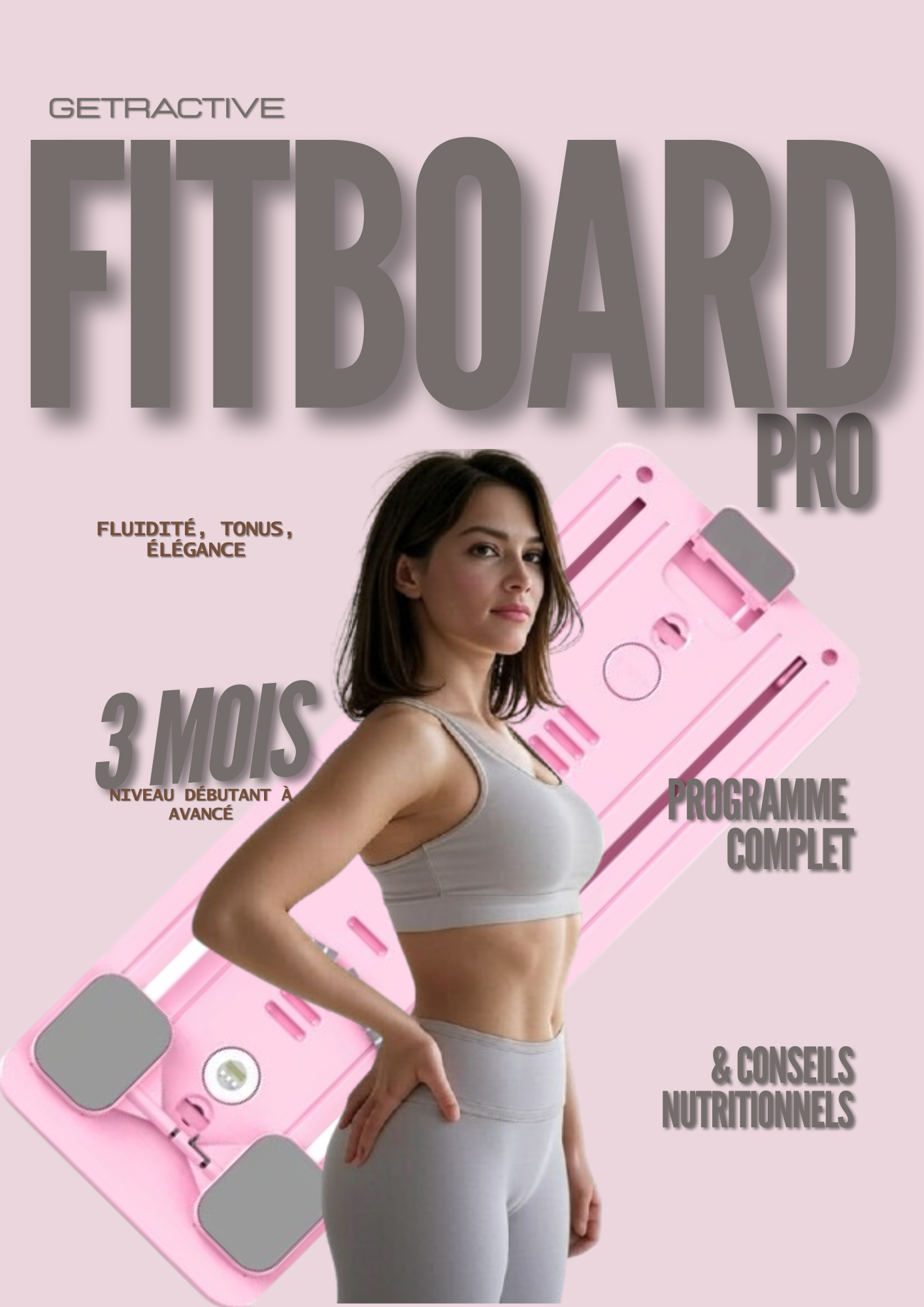 Programme planche de fitness - FitBoard Pro - Getractive
