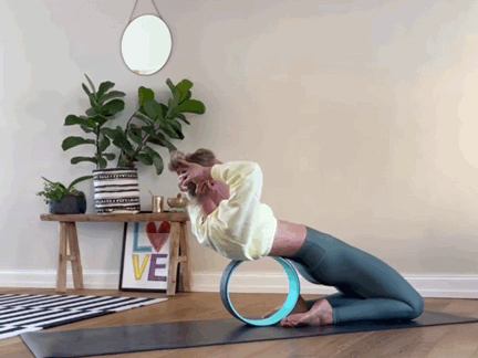 Open heart avec Roue de yoga - BackBalance - Getractive