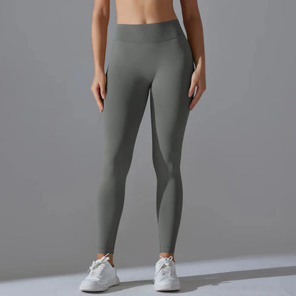 Legging Femme sculptant taille haute gris - SculptFit - Getractive