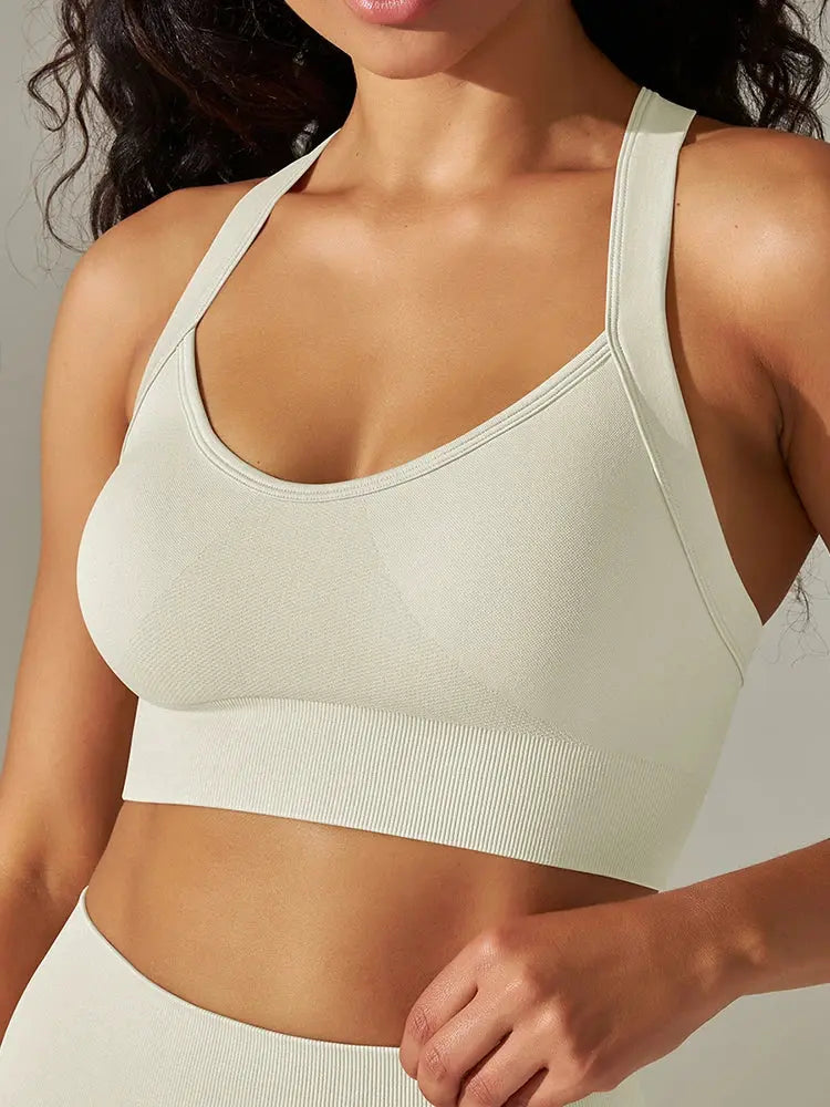 Brassière Femme blanche - ZenFit - Getractive