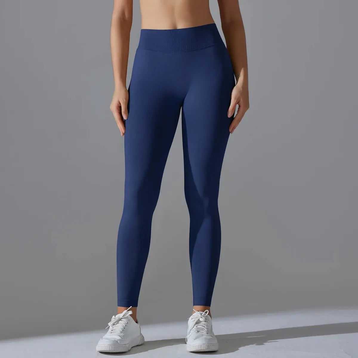 Legging sculptant taille haute bleu - SculptFit - Getractive
