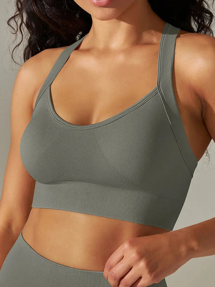 Brassière Femme grise - ZenFit - Getractive