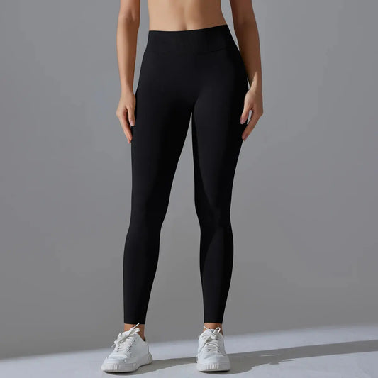 Confort legging Femme sculptant taille haute noir - SculptFit - Getractive